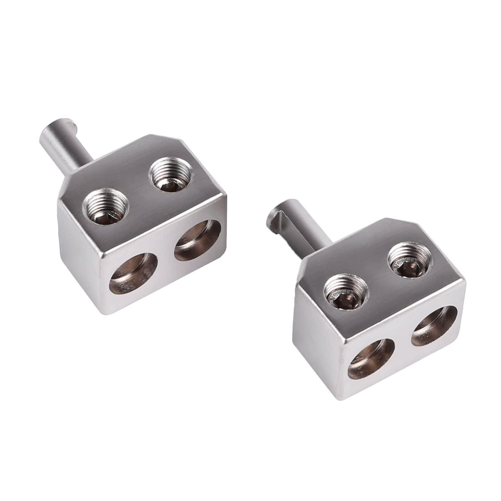Adaptadores De Entrada De Amplificador Skar Audio Dual 4 Awg A Calibre 4