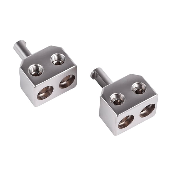 Adaptadores de entrada de amplificador Skar Audio Dual 4 AWG a calibre 4