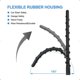 thumbnail image 5 of Antena VAGMI de goma flexible de 23 cm para Jeep Wrangler, 5 of 6