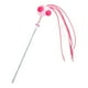thumbnail image 5 of Funny Cat Teaser Wand Long Rod Cat Juguete Interactivo Con Bolas De Felpa Y Bell Pink Red, 5 of 5