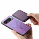 thumbnail image 3 of Funda de Cuero Magnética con Tarjetero para Google Pixel 9 Cubierta Delgada Morado, 3 of 5