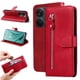 thumbnail image 1 of Funda con Cremallera para OnePlus Nord 3, Carcasa Cartera de Cuero PU con Soporte y Tarjetero, 1 of 6