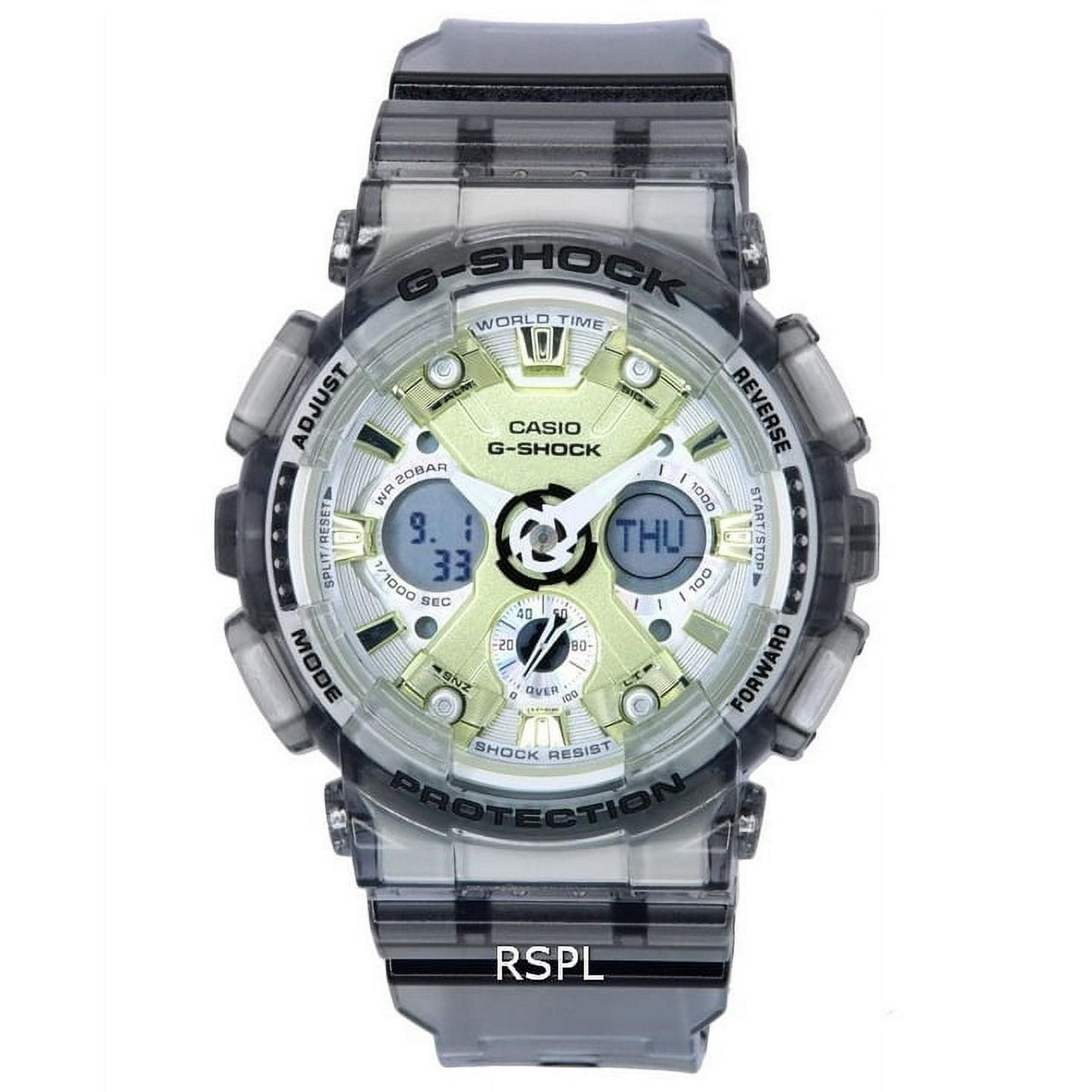 Casio - Reloj G-shock Gma Análogo Digital Cuarzo Gma-s120gs-8a Gmas120gs-8 200m Para Mujer