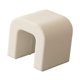 thumbnail image 4 of Taburete De Tocador Tapizado Otomano De Moda Para Sala De Maquillaje, Decoración Del Hogar, Entrada, Color Blanco, 4 of 5