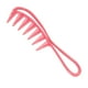 thumbnail image 3 of Peine De Dientes Anchos Mini Para Desenredar Cabello Húmedo O Seco Rizado Mojado Ondulado Cabello Grueso Rojo, 3 of 5