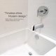 thumbnail image 4 of Grifo de bañera SUPPLYGIANT 7" cromado sin desviador, 4 of 7
