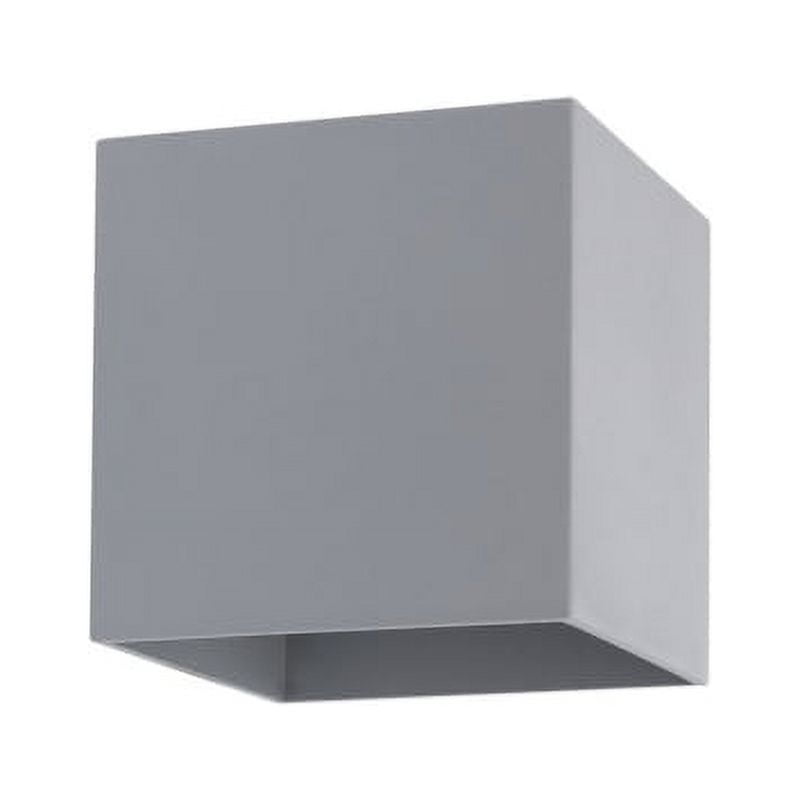 Hb Led - Apliqué Led Cuadrado 6w Gris