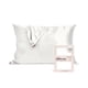 thumbnail image 1 of Funda De Almohada Satinada Con Cremallera Para Cabello Y Piel Color Marfil, 1 of 9