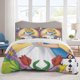 thumbnail image 1 of Alice in Wonderland Bedding Sets Cartoon Duvet Cover Lightweight 3 Piece Bet Sets for Kids Boys Girls, 1 of 5