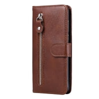 Gangxun - Funda Con Cremallera Para Samsung Galaxy A53 5G, Carcasa Cartera De Cuero Pu Con Soporte Y Tarjetero