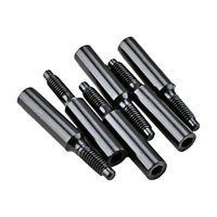 Bothyi - 6 Piezas Guitarra Doble Vibrador Puente Accesorios Cuerda Reemplazo Fender