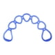 thumbnail image 4 of Banda Elástica De Resistencia De 7 Anillos Para Ejercicios, Ideal Para Principiantes, Hombres Y Mujeres. Color Azul., 4 of 5