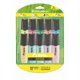 thumbnail image 1 of Destacadores glitter mini 10 colores pastel, 1 of 1