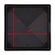 thumbnail image 3 of Post Cap Decorex Hardware - Pirámide de aluminio (4,5 x 4,5 cm), color negro, 3 of 9