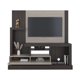 thumbnail image 4 of Estante Tv 55" Alcaceres 1 Puerta 180X172.2X41.5 Cm Nogal - Miel, 4 of 9