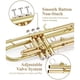 thumbnail image 3 of Trompeta Eastar Bb Standard Set Estudiante 559 mm Dorada, 3 of 3