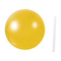 Ioensy - Pelota Pequeña De Pilates, Pelota De Entrenamiento Resistente Para Gimnasio En Casa, Equilibrio Amarillo