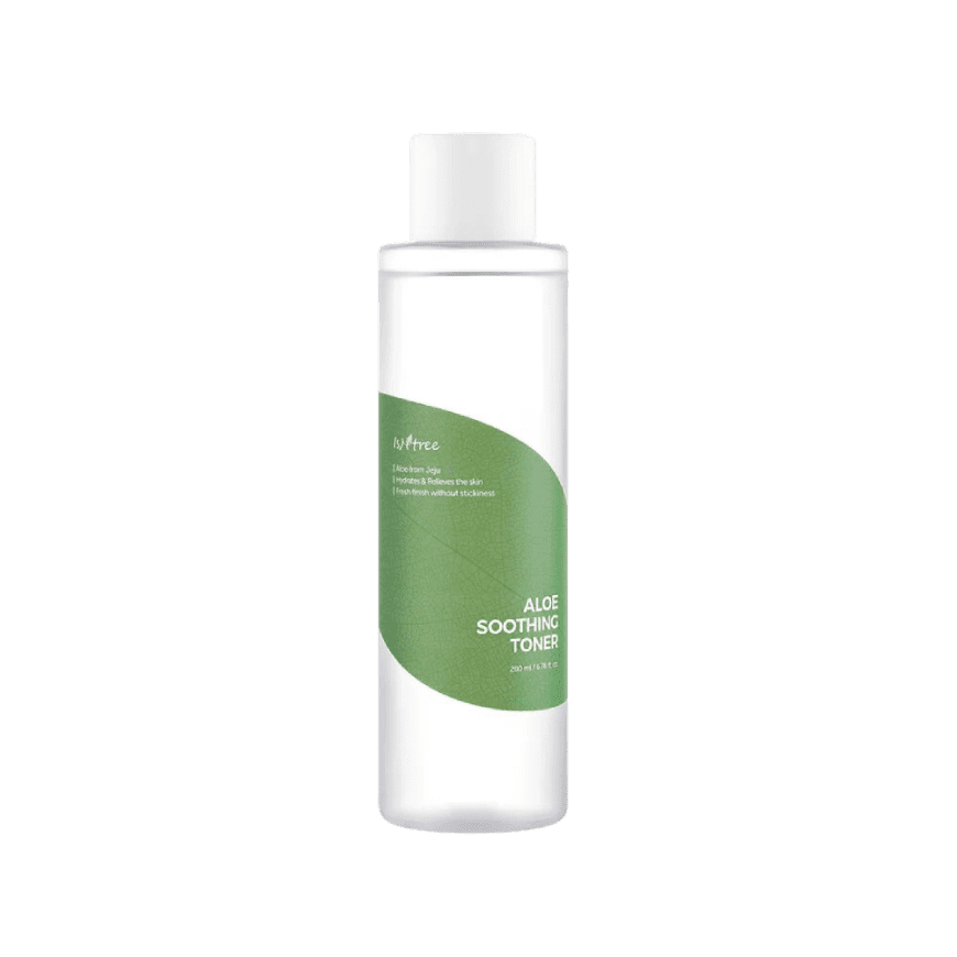 Isntree - Tónico Facial Hidratante Calmante Con Aloe Y Centella Coreano