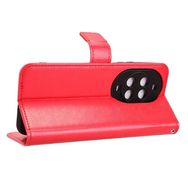 Funda tipo libro para Huawei nova 14 5G, cartera todo‑en‑uno, funda multifuncional con tarjetero y correa de muñeca desmontable