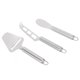 thumbnail image 4 of Juego de Cortadores de Queso de Acero Inoxidable de 3 Piezas - Utensilios de Cocina con Orificios para Colgar, 4 of 8