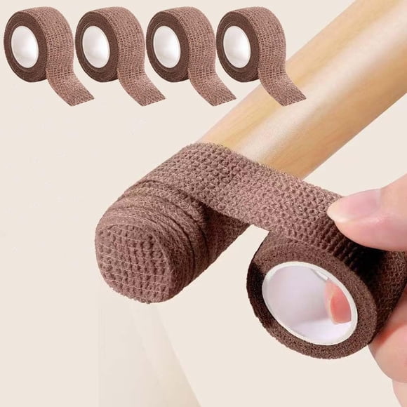 Calcetines para patas de muebles VORTINIOUS antideslizantes marrón, 4 piezas