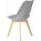 thumbnail image 5 of SET DE 2 SILLAS DE COMEDOR TULIP GRIS MADERA, 5 of 7