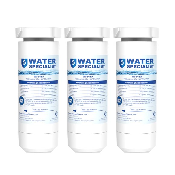 Filtro de agua para frigorífico Waterspecialist WS648A para GE XWF