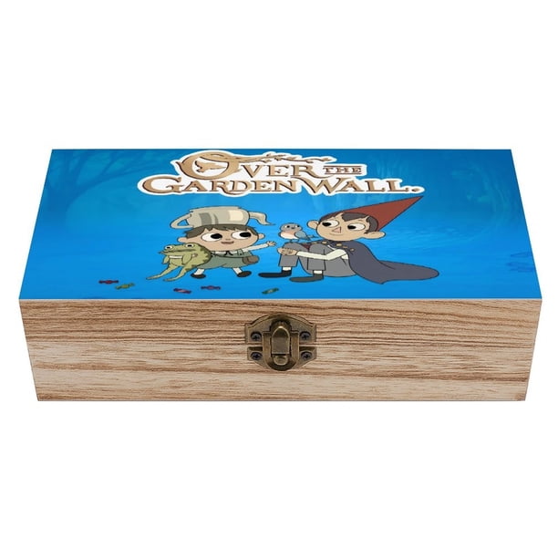 Más Allá del Jardín Caja Organizadora de Madera Rústica - Caja Decorativa Multifuncional para Escritorio, Hogar, Oficina, Joyas y Manualidades