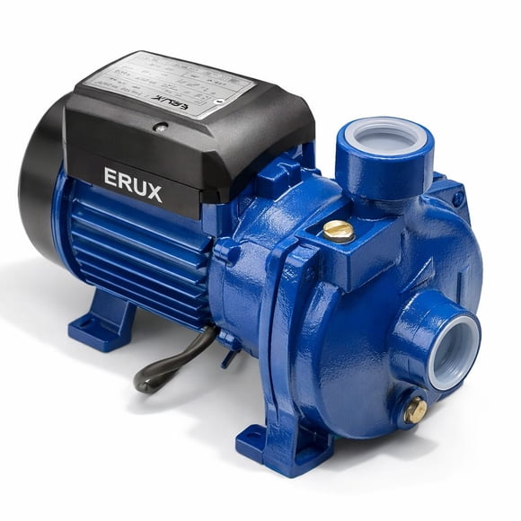 Bomba de Agua Periférica 0.5HP 220V ERUX – Alta Presión 35m 35L/min