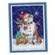 thumbnail image 3 of Conjunto De Bordado De Patrones De Conjunto De Punto De Cruz Estampado Mu?eco De Nieve Navide?o, 3 of 5