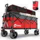 thumbnail image 1 of Wagon Sekey plegable y plegable, 48 pulgadas de largo, 200 kg, rojo y gris, 1 of 8