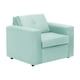 thumbnail image 2 of Sofa Vivo 1c Felpa 30 Verde Agua, 2 of 5