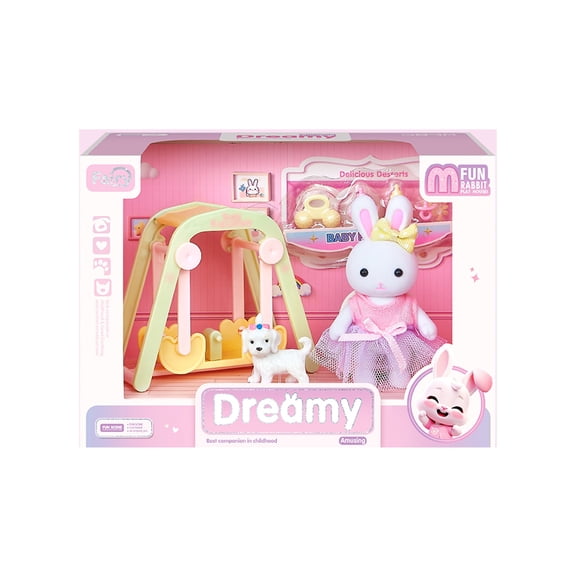 Set Juego Carrito Conejo Dreamy