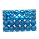 thumbnail image 4 of 100 piezas de bolas de Navidad colgantes, caja de regalo, colgantes inastillables, adornos navideños para decoración de festivales, bodas, fiestas nav Azul, 4 of 5