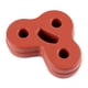 thumbnail image 2 of Soporte De Montaje De Goma Del Silenciador Trasero Para Jaguar XF X250 2008-2018 Rojo, 2 of 3