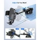 thumbnail image 4 of Soporte de teléfono para coche, soporte universal de teléfono móvil para salpicadero, parabrisas o ventanilla - soporte para automóvil compatible con iPhone, Samsung -Negro, 4 of 7