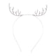 thumbnail image 1 of Diademas Navide?as Con Diamantes De Imitación, Aro Para El Pelo Para Ni?as Y Mujeres, Decoración Navide?a Plateada, 1 of 5