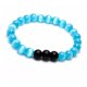 thumbnail image 3 of Pulsera Conjunto Piedra Onix y Ojo de Gato Hombre Mujer, 3 of 3