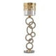 thumbnail image 2 of Candelabro Cristal Dorado 26cm, 2 of 3