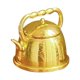 thumbnail image 4 of Tetera En Miniatura 1/12, Vajilla, Accesorios De Cocina, Tetera De Simulación, Modelo Amarillo, 4 of 5