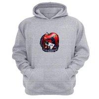 Genérico - Polerón Canguro Death Note Gris Claro Talla L Unisex