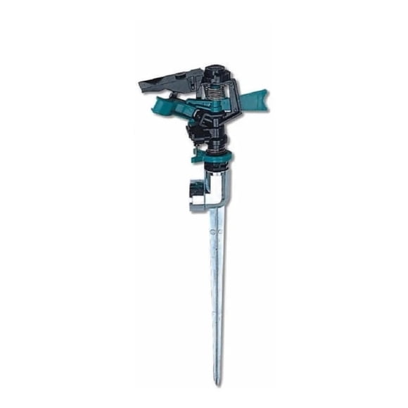 Aspersor Plástico 1/2" Con Estaca de Aluminio Green Season