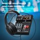 thumbnail image 4 of Mezclador de Audio BOMGE BMG-04A de 4 Canales USB Bluetooth 48V, 4 of 9