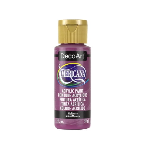 Pintura Acrílica Decoart Americana Mulberry 60 Ml No Tóxica