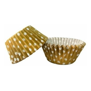 Genérico - Pack X200 Capsula Para Hornear Capsulas Cupcake Lunares 8Cm