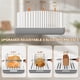 thumbnail image 3 of Rebanadora de pan Kiss Core Upgrade ajustable con bandeja para migas, 3 of 6