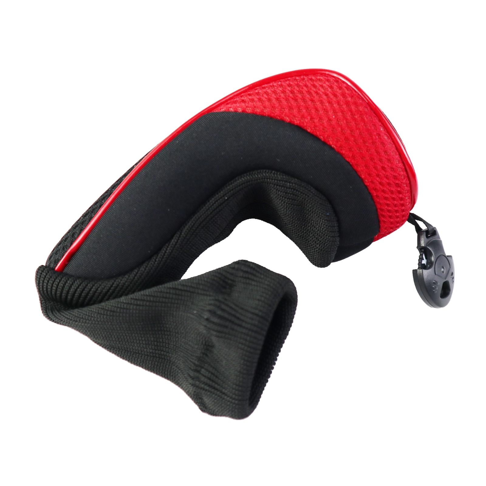 Ioensy - Golf Wood Head Cover Mesh Utility Outdoor Sport Protector Guard Rojo