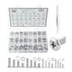 thumbnail image 1 of Juego de tornillos y tuercas Mr. Pen 810 piezas surtido de acero inoxidable, 1 of 8