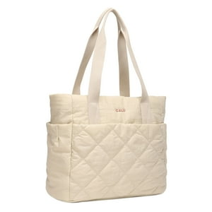Calu Bags - Bolso Mujer Magnolia Acolchado Beige Calu