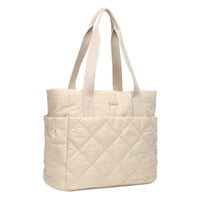 Calu Bags - Bolso Mujer Magnolia Acolchado Beige Calu